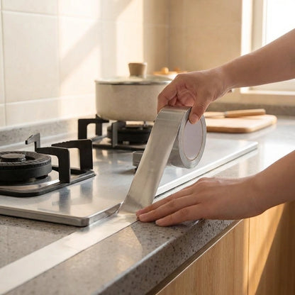 High Temperature Resistant Aluminum Foil Tape For Kitchen