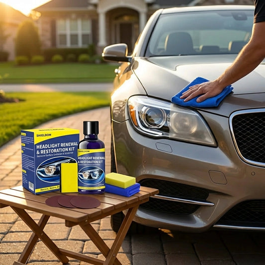 Headlight Renewal and Restoration Kit 200 ml Pack of 2
