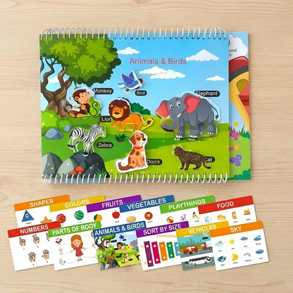 Stick & Learn Toddler Binder