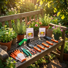 6 in 1 Garden Tools with Box