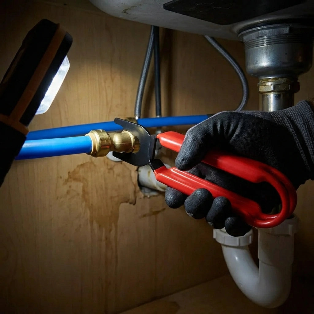 3 Size Push-to-connect Clamp Tong Tool