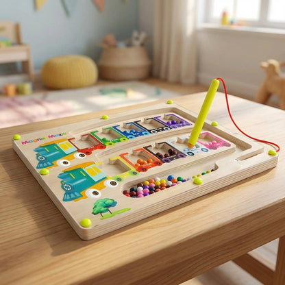 Magnetic Montessori Maze Board