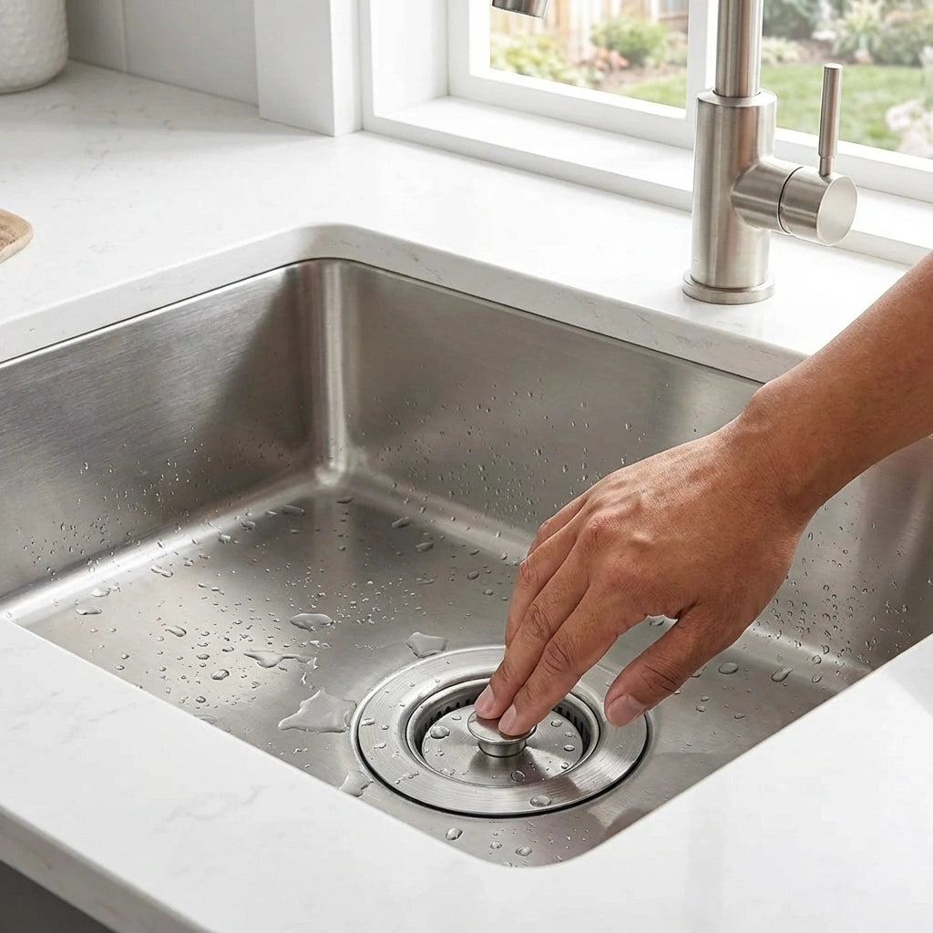 Clog-Proof Sink Strainer