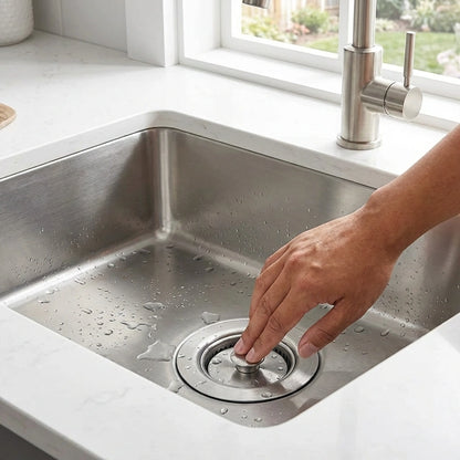 Clog-Proof Sink Strainer