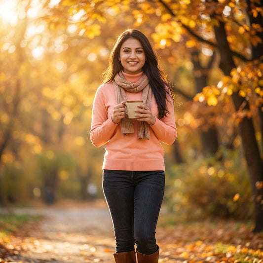 Warm Woolen High-Neck Sweater