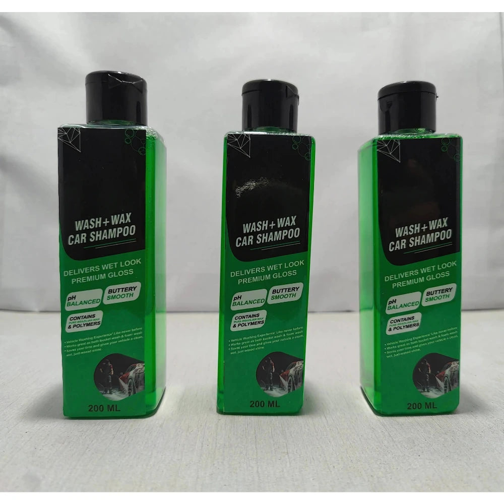 Wash & Wax Car Shampoo