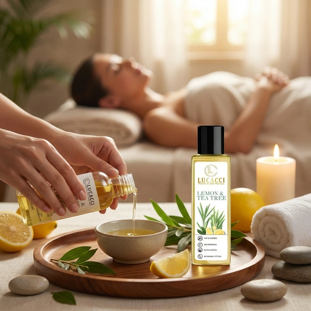 Lemon Tea Tree Massage Oil