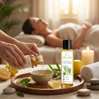 Lemon Tea Tree Massage Oil