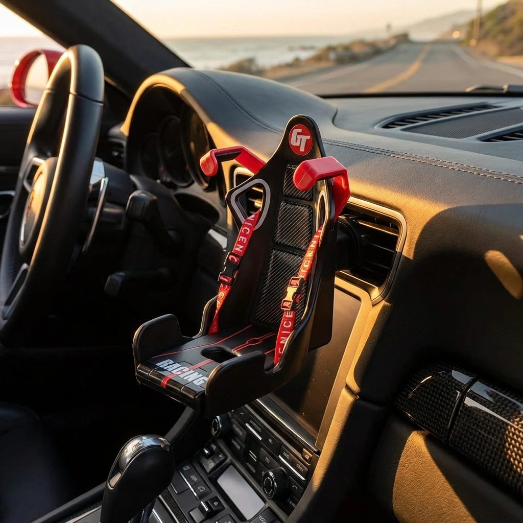Car Phone Holder (Red)