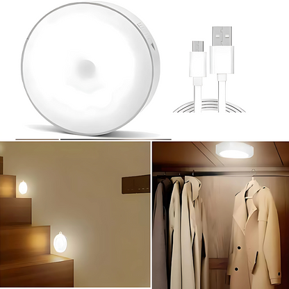 Motion Sensor Light for Home with USB Charging Wireless Self Adhesive