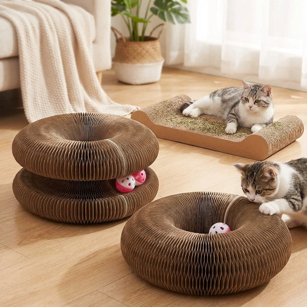 Cat Scratching Board Foldable Cat Scratcher