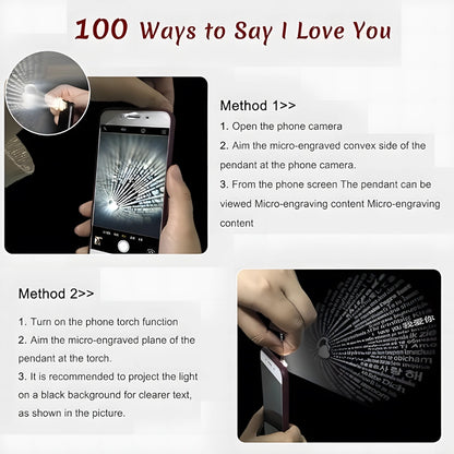 100 Languages Love Ring