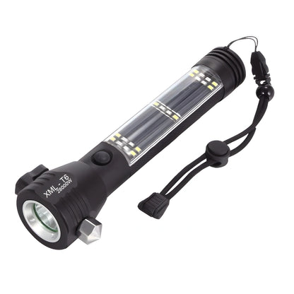 Solar-Powered Emergency Flashlight