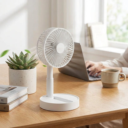 Powerful Rechargeable High Speed Table Desk Fan