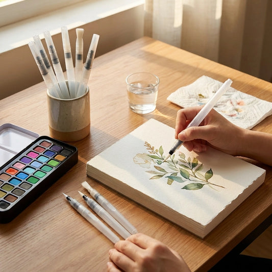 Silicone Watercolor Brushes