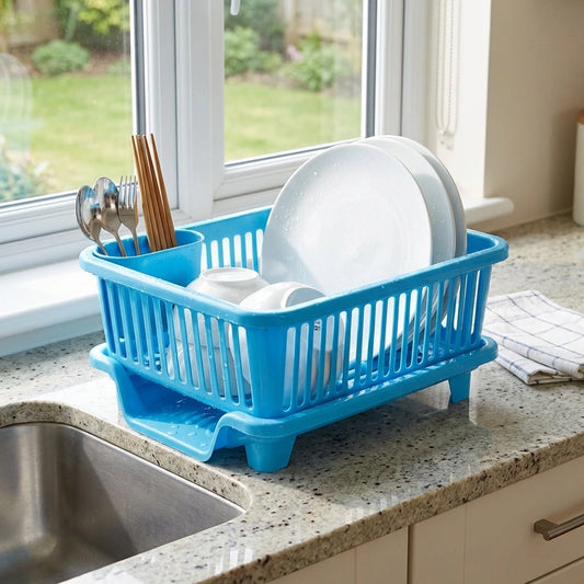 3 in 1 Kitchen Dish Drainer