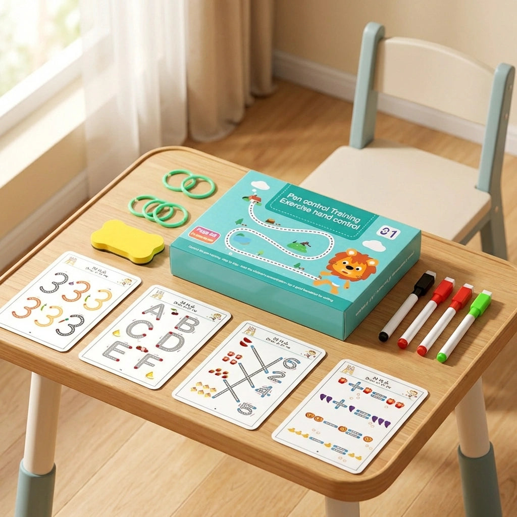 Reusable Pen Control Workbook