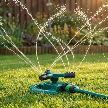 360° Rotating Lawn Sprinkler