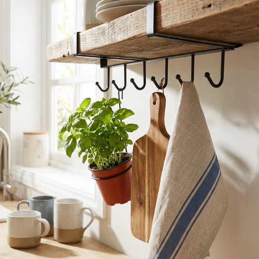 Under-Cabinet Hook Organizer