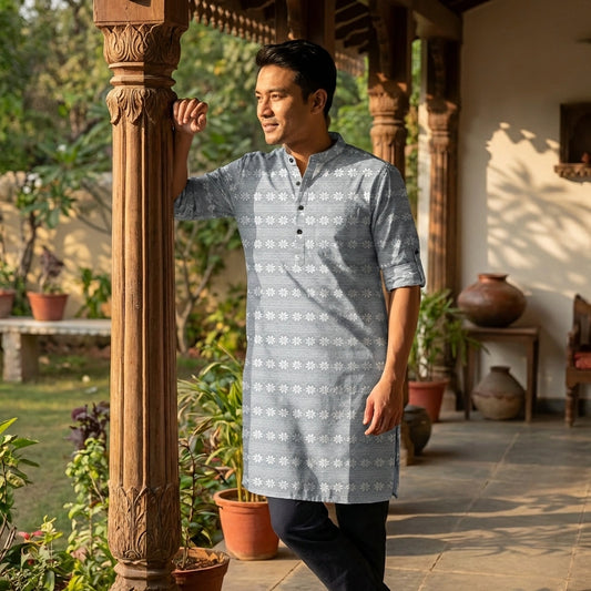 Multicolor Printed Cotton Shirt