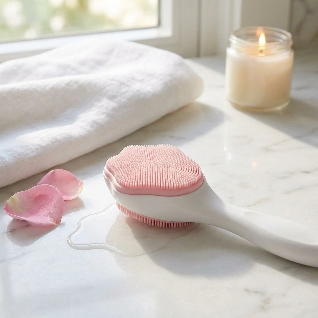 Silicone Facial Cleansing Brush Skin Skin Easy to Clean Scrubber
