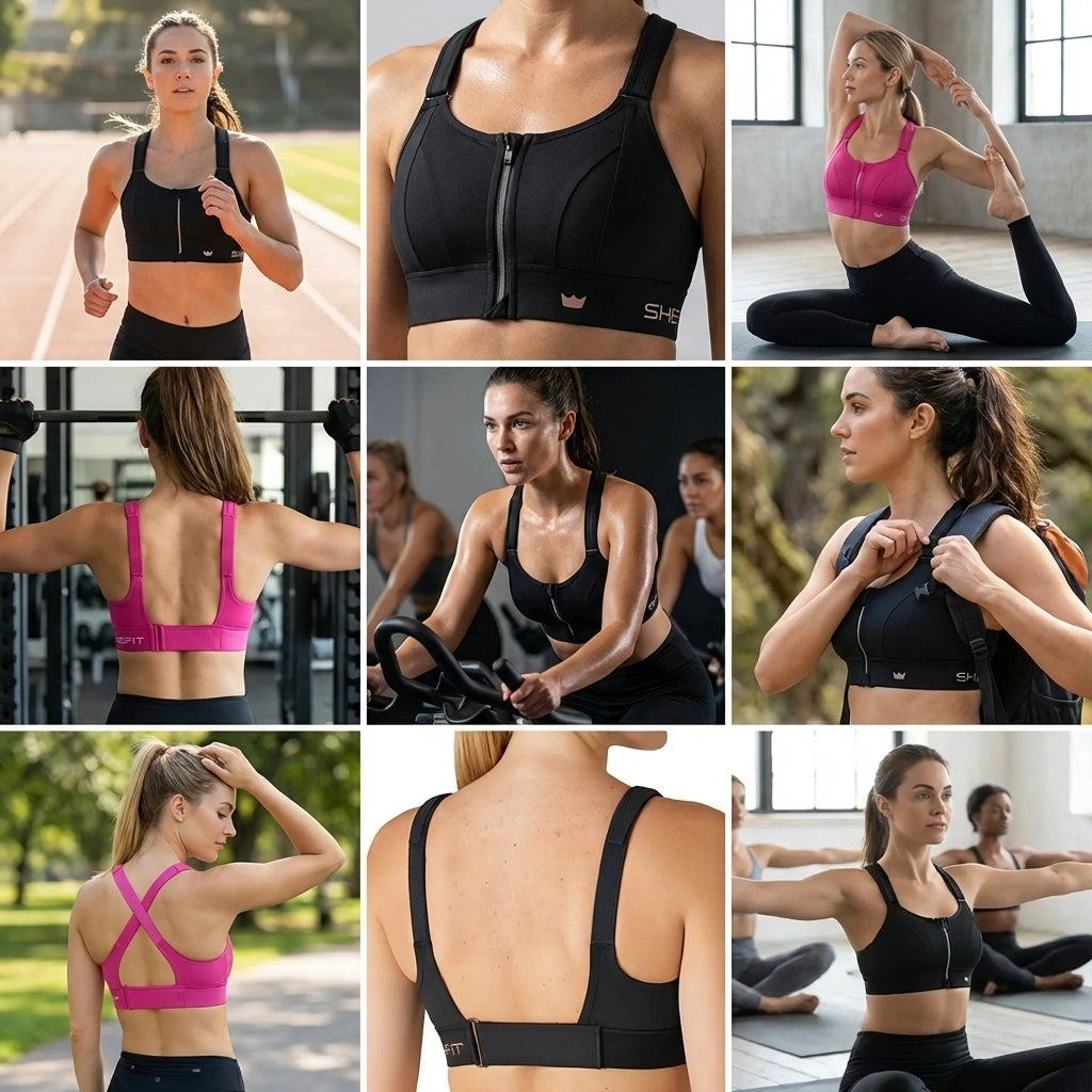 Zero-Bounce Workout Bra