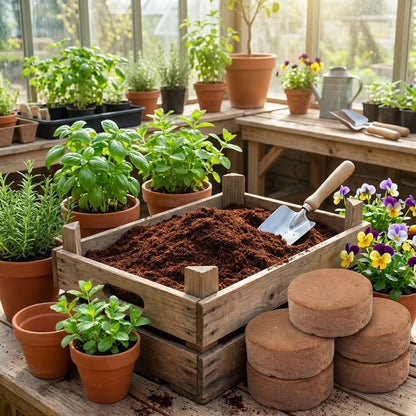 Organic Coconut Coir Bricks