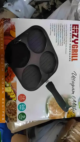4 Hole Non Stick Pan