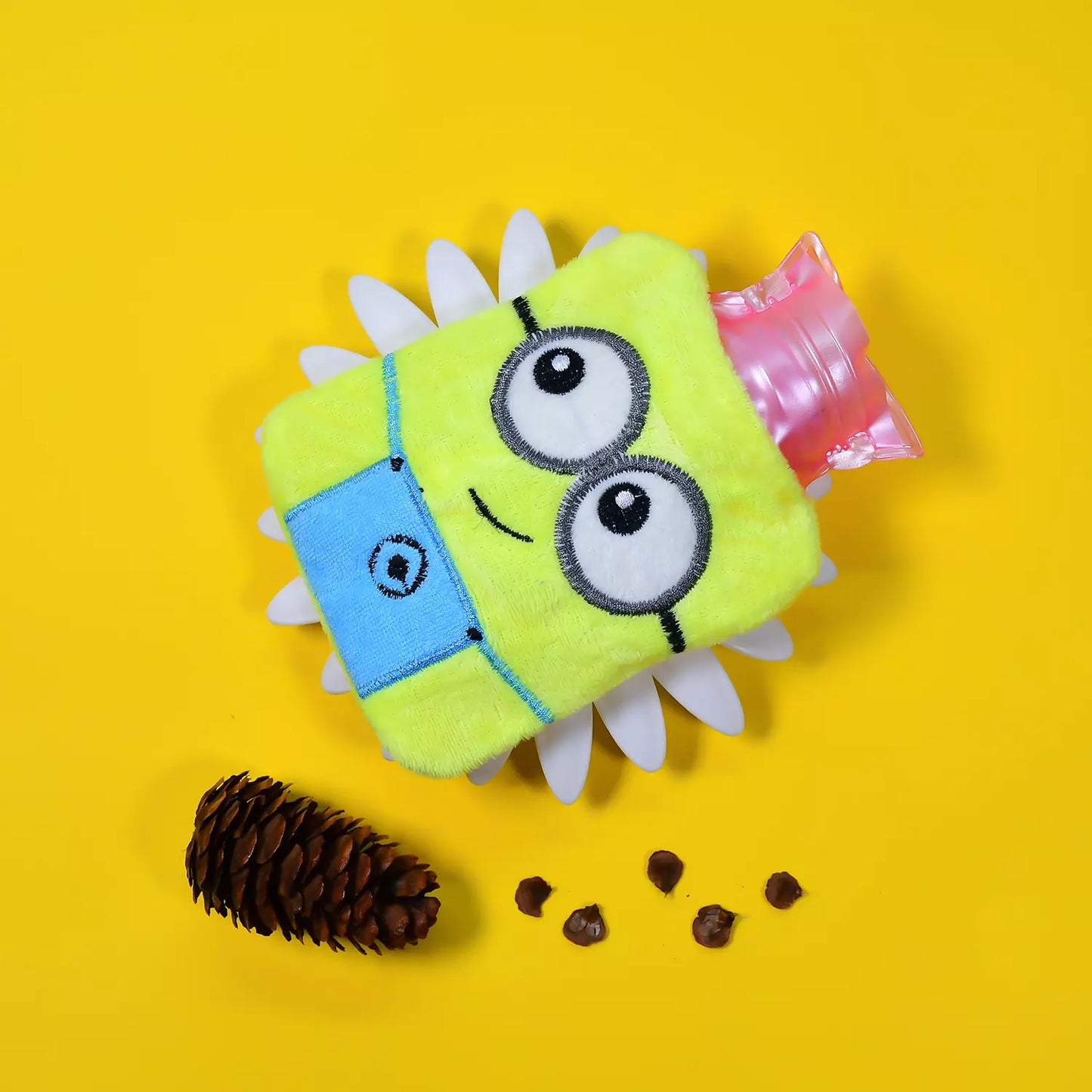 Best 2-eye minions hot water bottle with cover - linens & bedding | 2025 | fast shipping