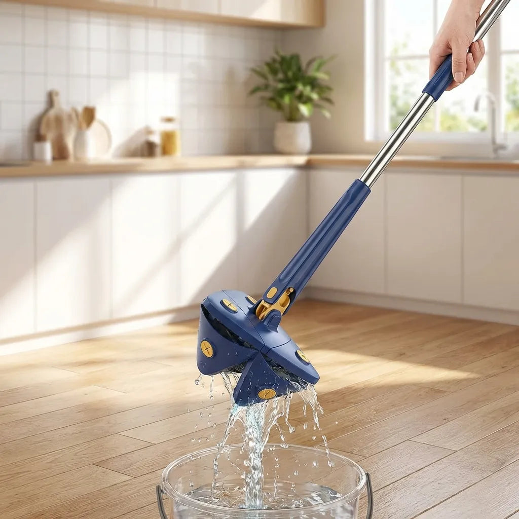 Best 2 in 1 extendable triangle mop - mops | 2026 | fast shipping