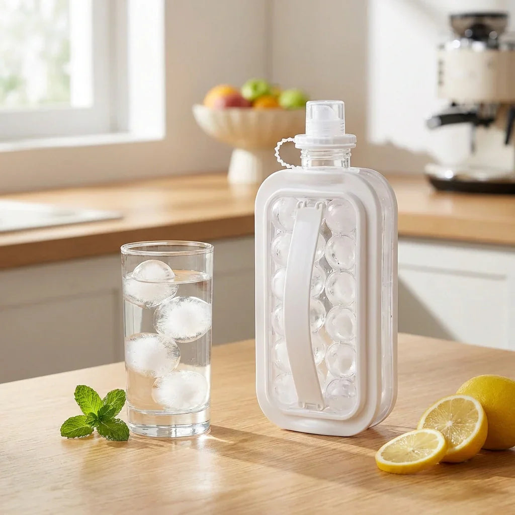 Best 2-in-1 ice ball maker bottle - cube trays | 2026 | fast shipping