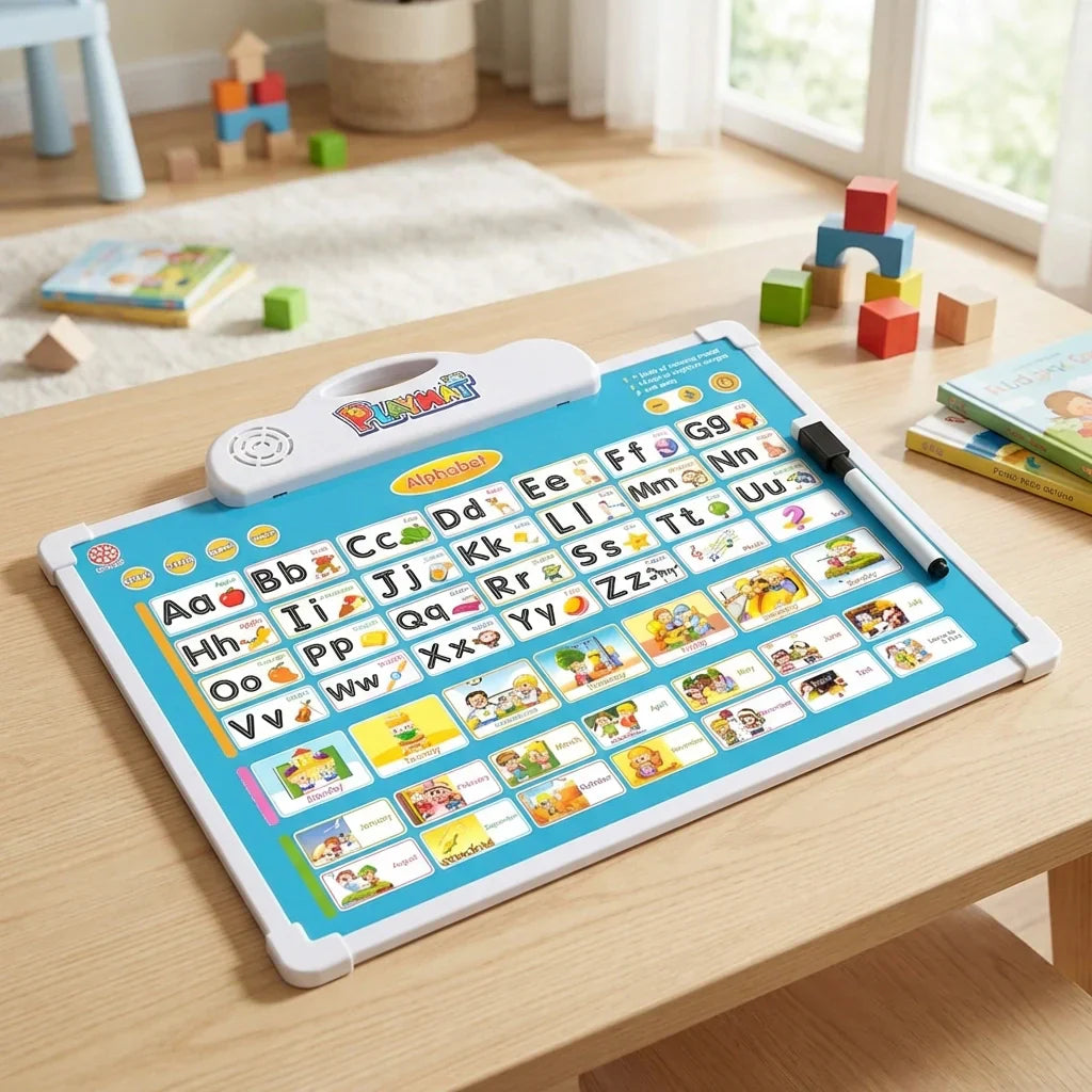 Best 2-in-1 learning board & drawing pad - reading toys | 2026 | fast shipping