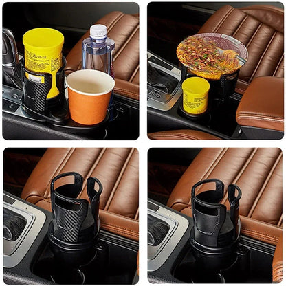 2 in 1 Multifunctional Car Drink Cup Holder Organizer car accessories