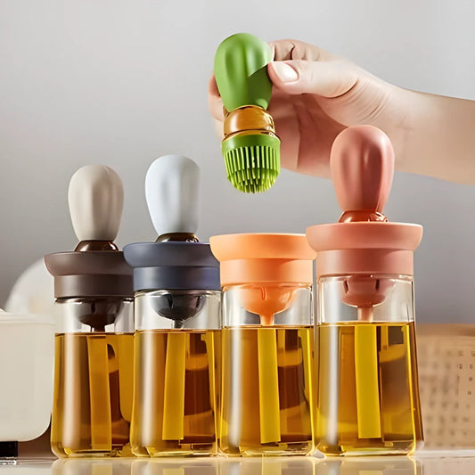 2 in 1 Oil Brush Dispenser