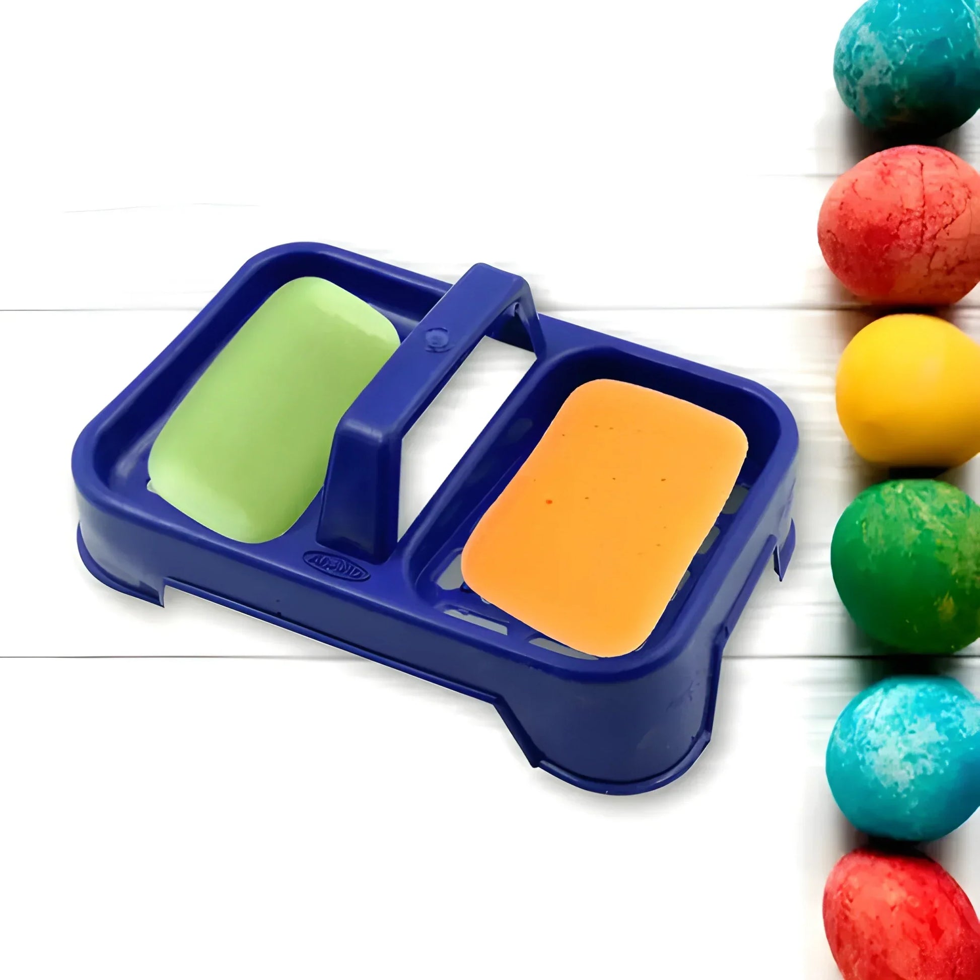 2-in-1 Plastic Soap Dish - Home Improvement