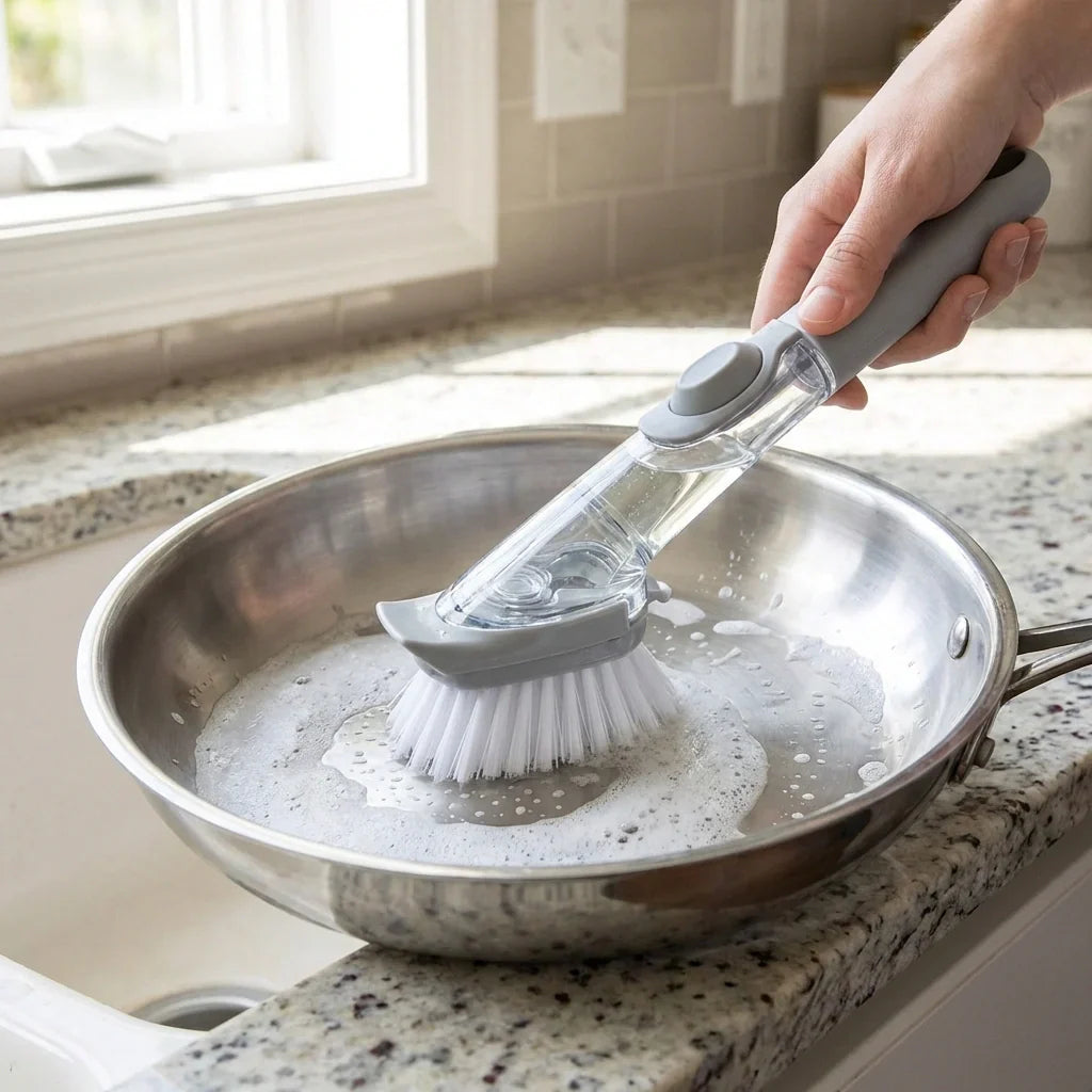 Best 2 in 1 pot brush - scrub brushes | 2026 | fast shipping