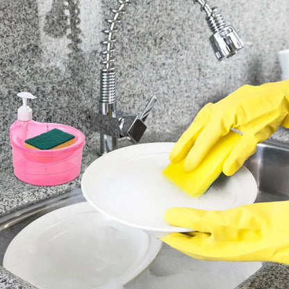 2-in-1 Soap Dispenser - Home & Kitchen