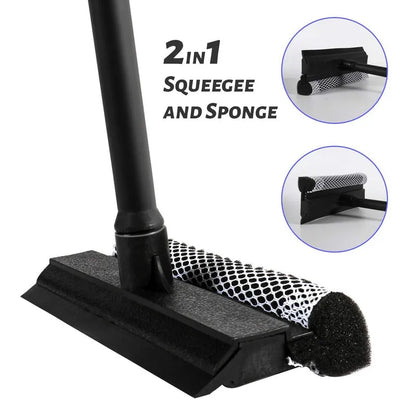 2 in 1 Squeegee and Sponge Cleaning Tool Home Accessories