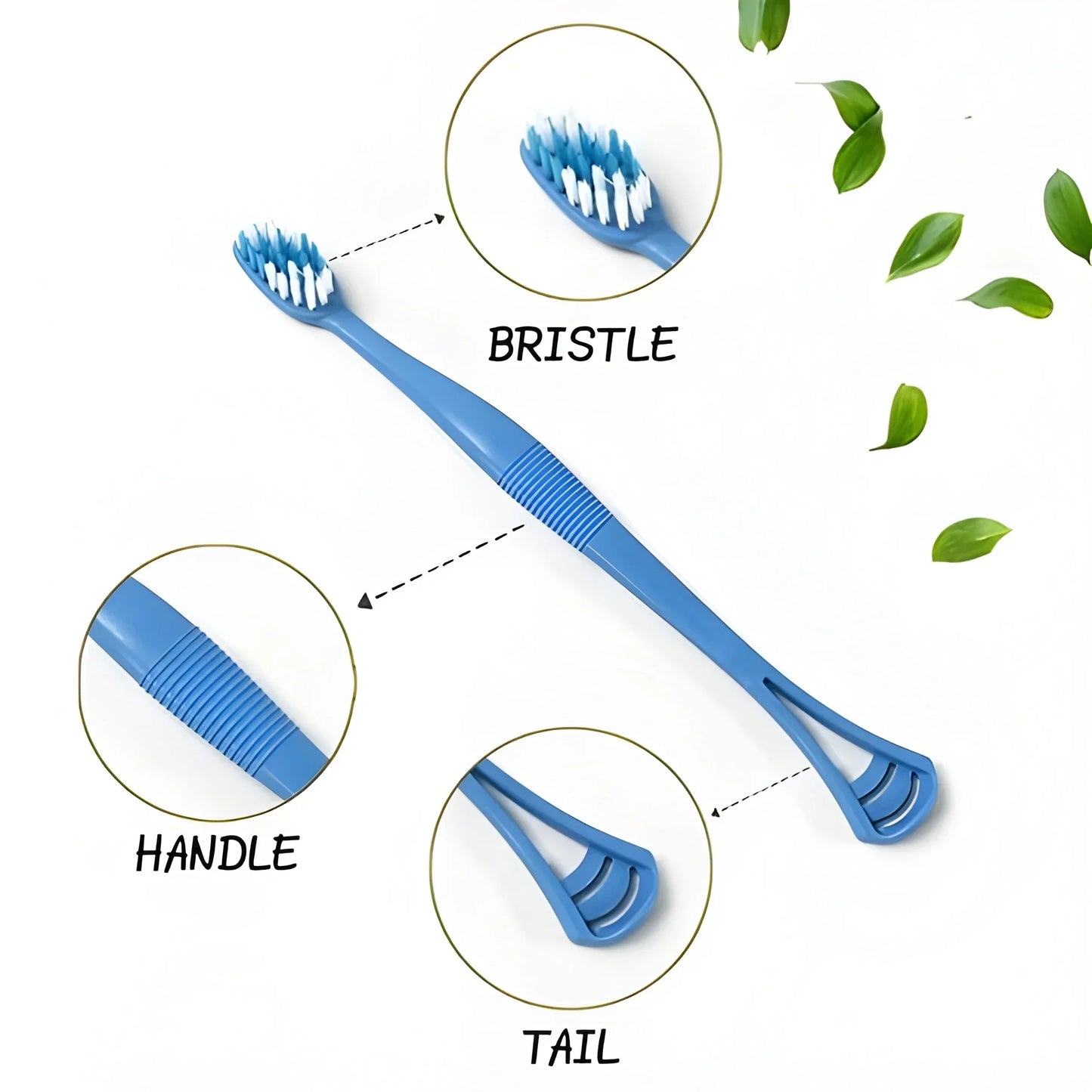 2-in-1 Toothbrush with Case - Health Care