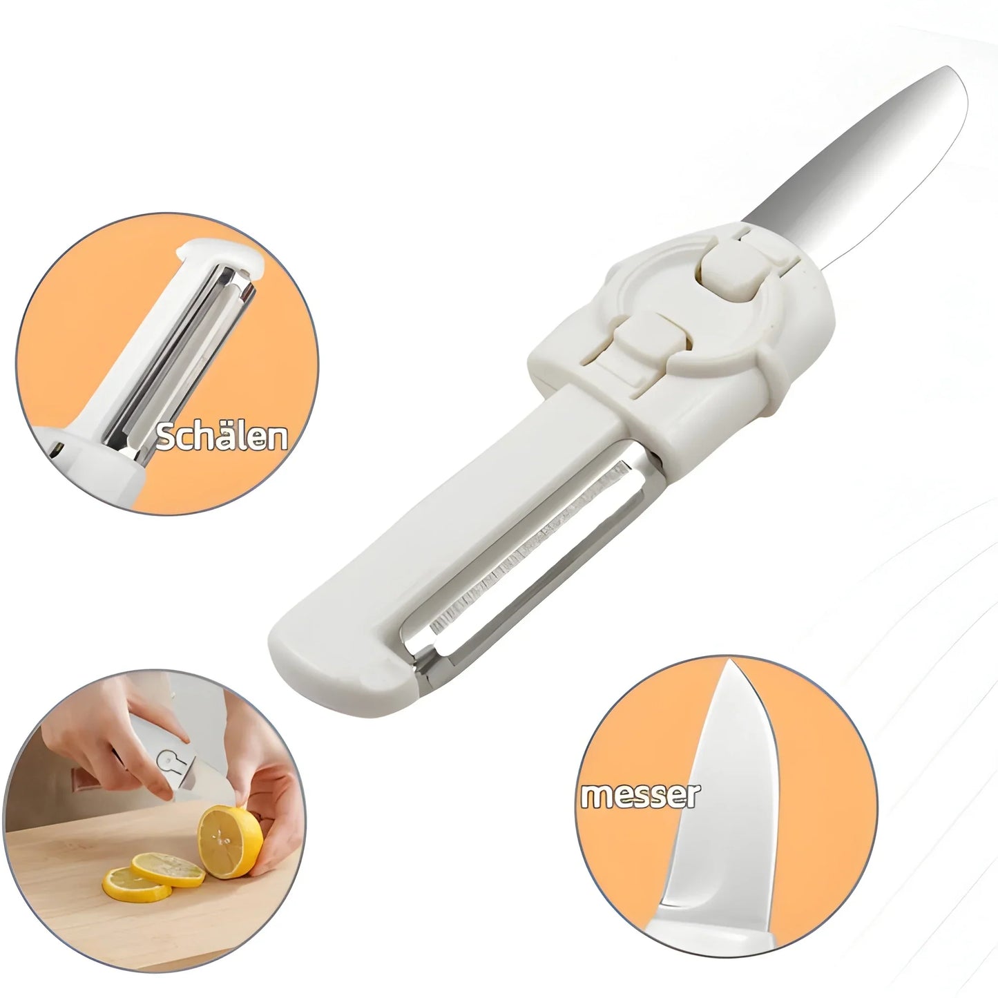 Best 2-in-1 travel peeler knife - food peelers & corers | 2025 | fast shipping