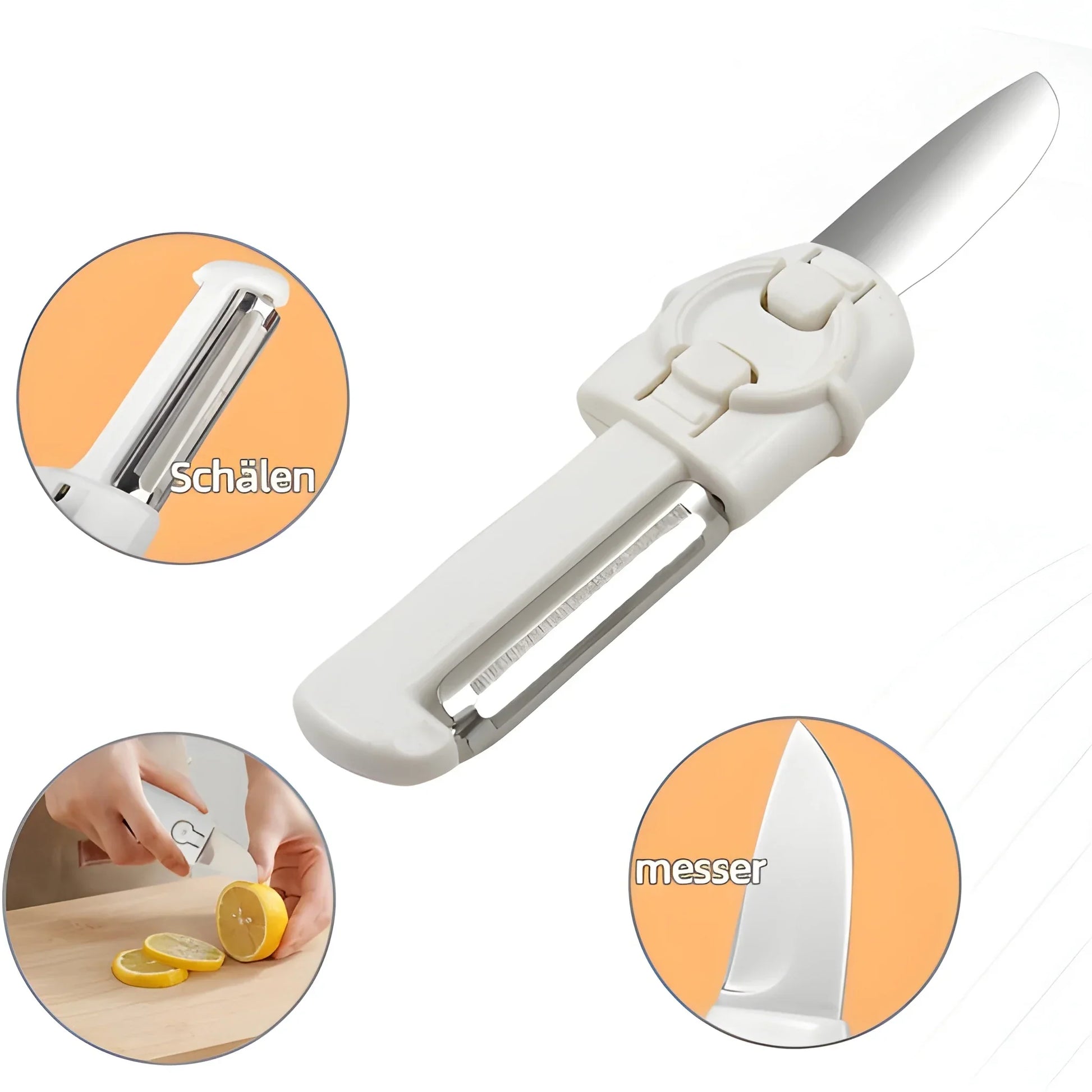 Best 2-in-1 travel peeler knife - food peelers & corers | 2025 | fast shipping