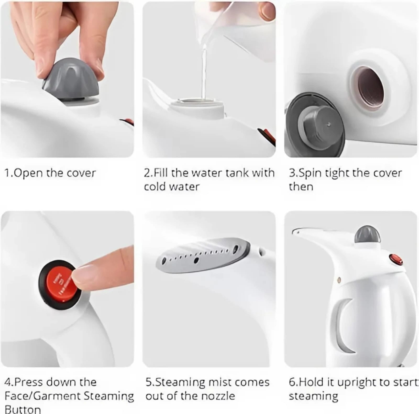 2 in 1 Portable Steamer