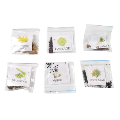 20 Varieties Of Vegetable Flower Seeds Combo (1 Pkt. Varieties) - Garden
