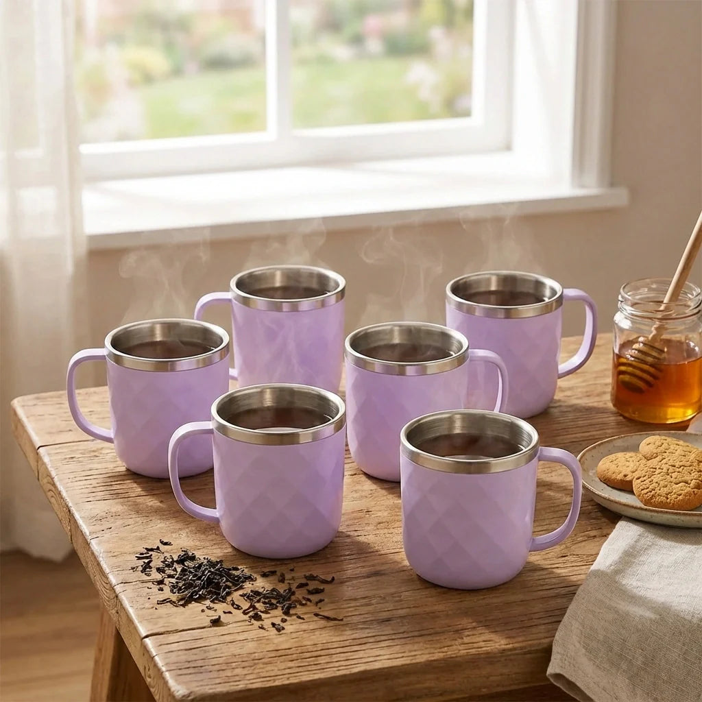 Apex Silika 6-Pc Tea Cup Set