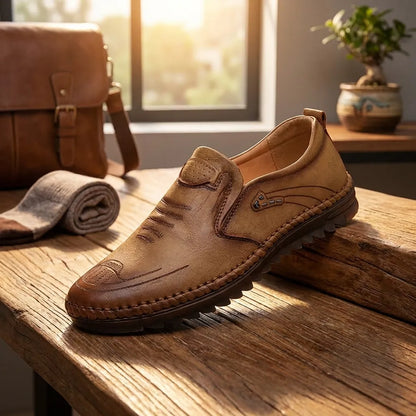 Men Leather Soft Casual Shoes