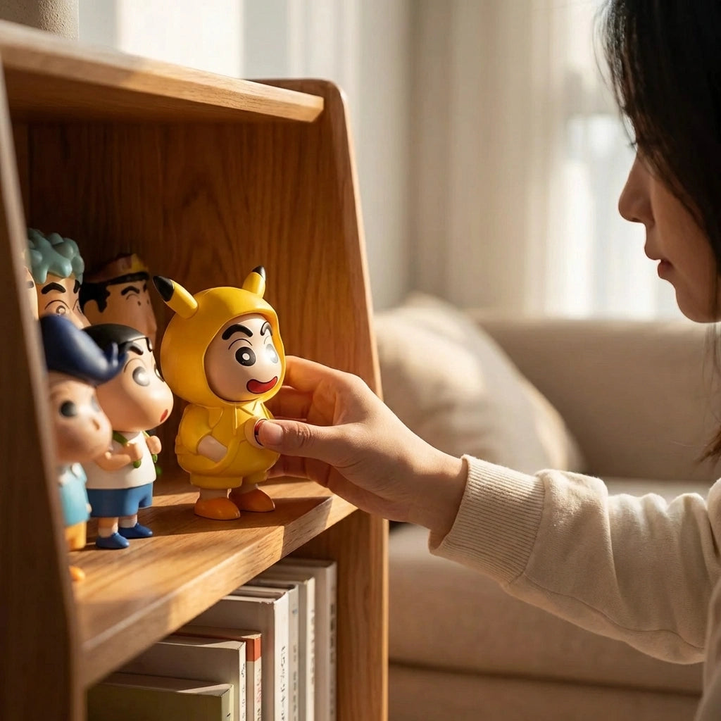 Shinchan Mood Flip Keychain