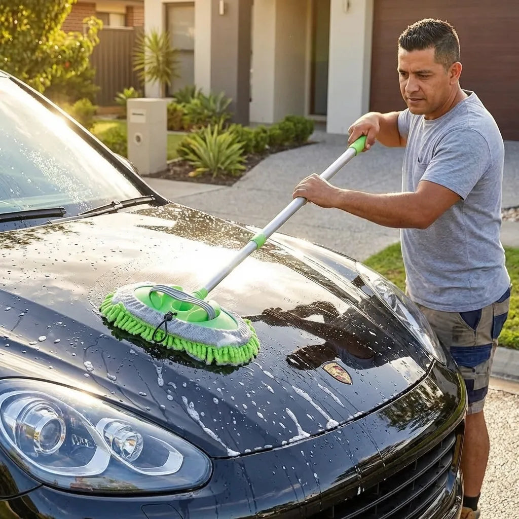 Extendable Mop with Long Reach Handle