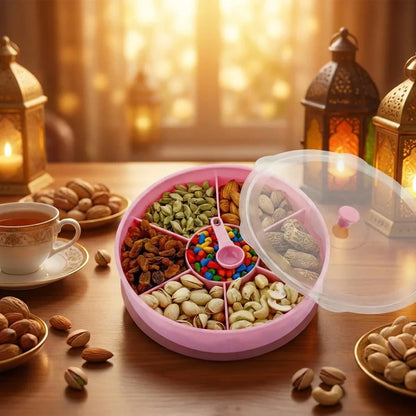 Best 2061 multipurpose dry-fruit and masala box with single spoon. - 2026 | fast shipping