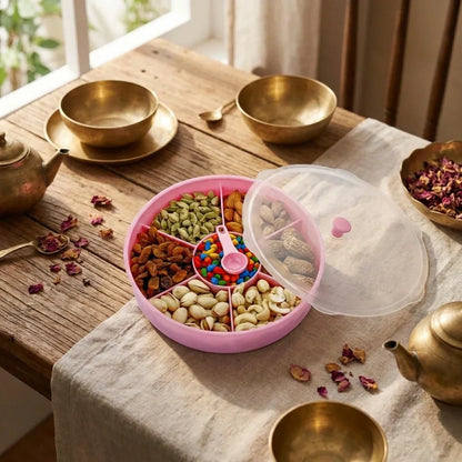 Best 2061 multipurpose dry-fruit and masala box with single spoon. - 2026 | fast shipping