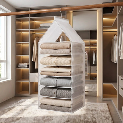 Foldable Hanging Closet Organizer